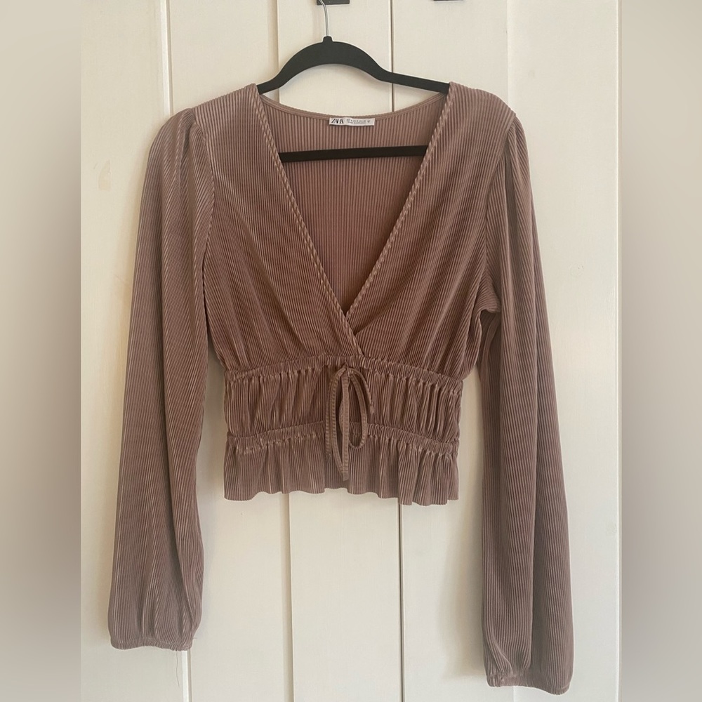 Pinky/Purple Zara Blouse